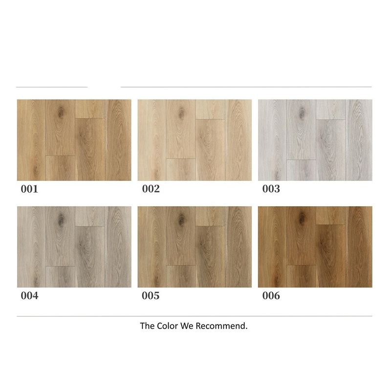 Wood Grain Unilin Click Spc Flooring 7mm PVC Hybrid Plank Plank