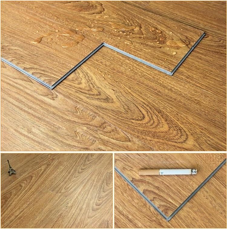 پوشش UV SPC وینیل کفپوش 5 میلی متر 6 میلی متر 8 میلی متر Spc هسته وینیل تخته