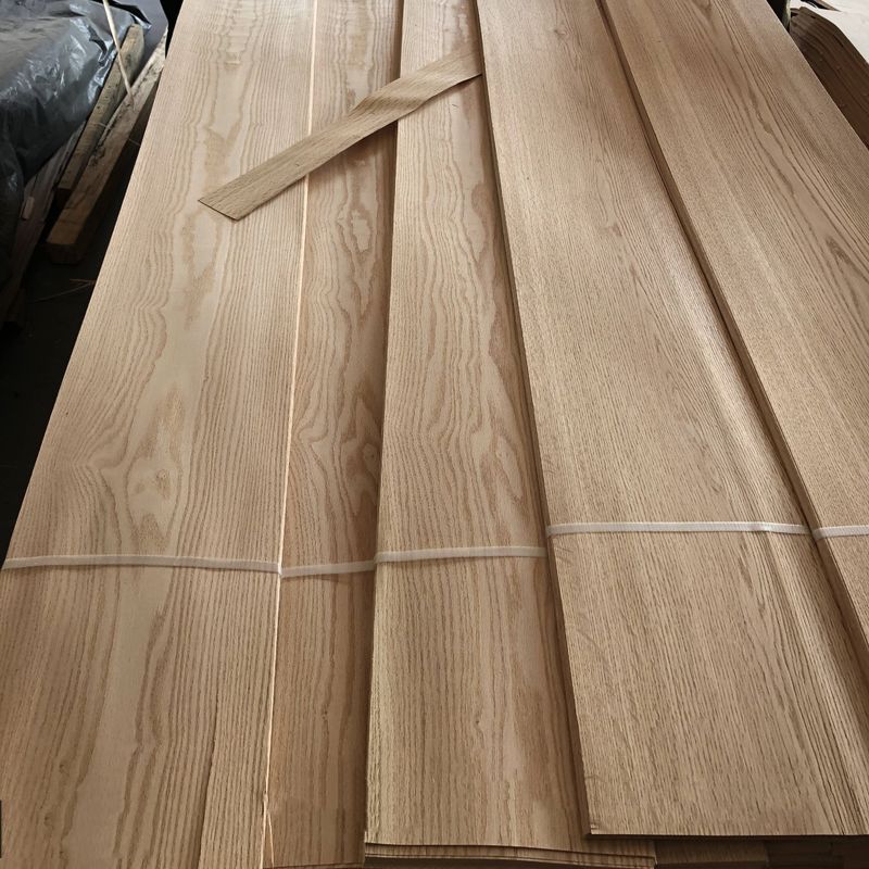 0.45 میلی متر 0.5 میلی متر 1 میلی متر ورق های روکش بلوط قرمز ورق روکش چوبی برش خورده