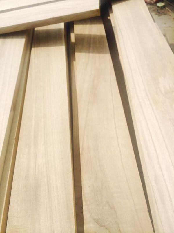 پانل های چوب جامد داخلی دکوراسیون رنگ توس پالونیا طبیعی 100-2500 میلی متر