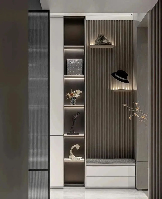 پانل چوبی CE / ISO9001 Wpc پانل های تزئینی Wpc مقاومت در برابر اشعه ماوراء بنفش