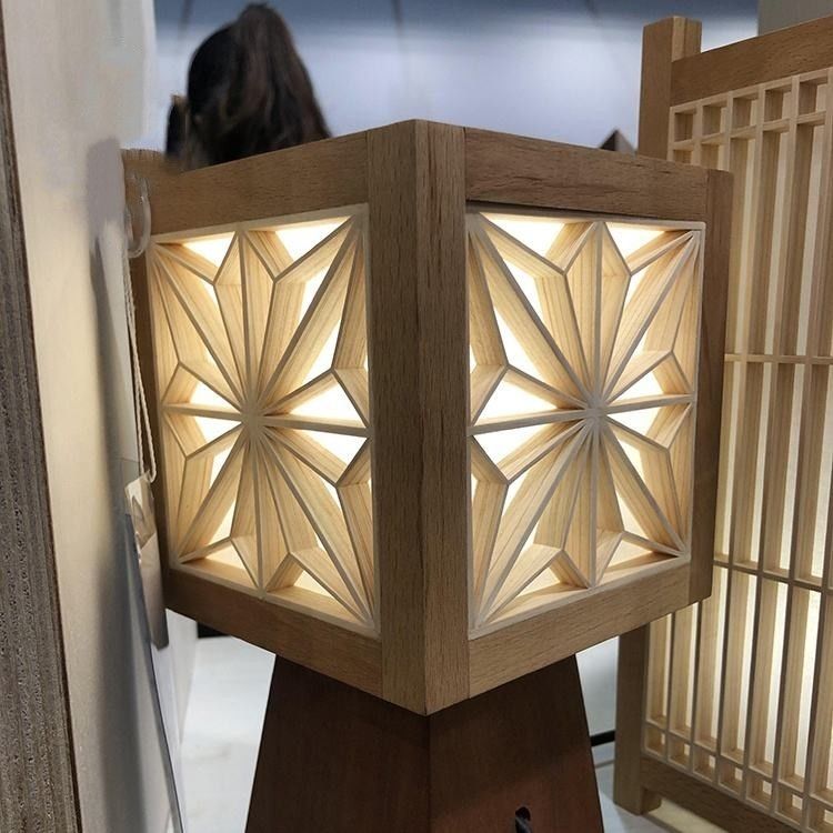 روستیک چوب تزئینی کومیکو Led آب حباب جداکننده چوب صفحه نمایش برای رستوران