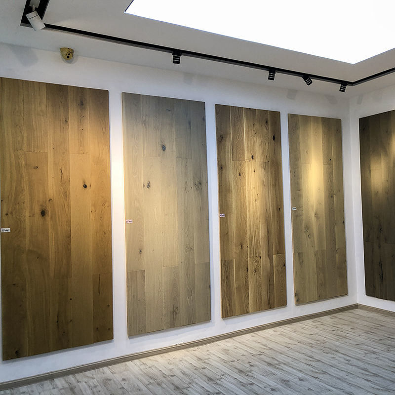 کفپوش چوبی مهندسی شده بلوط 20 رنگ قابل تنظیم