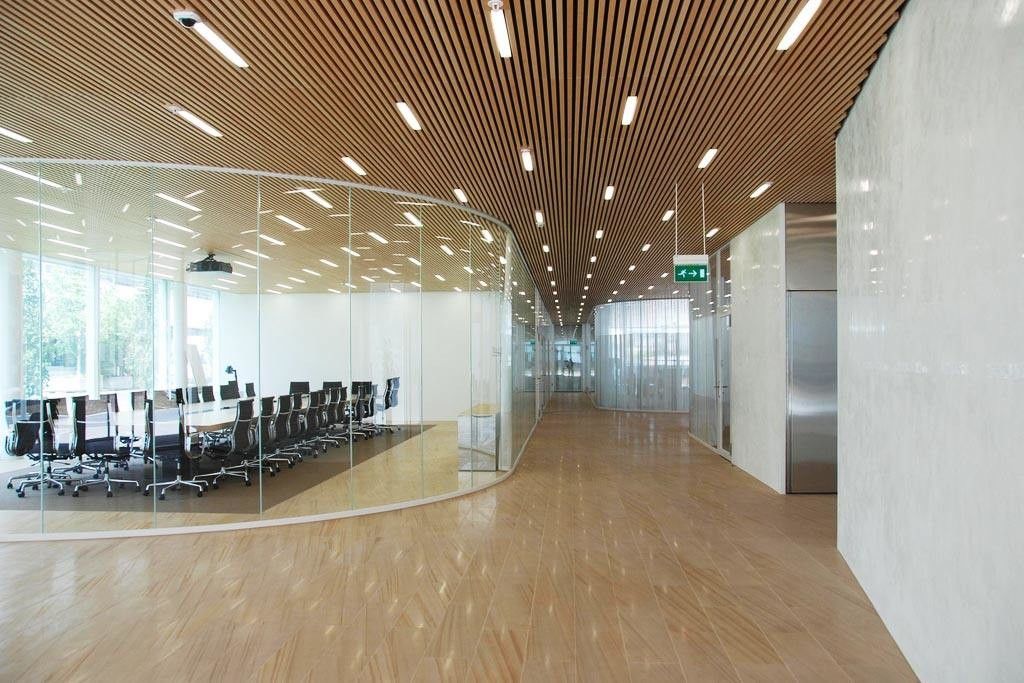 سقف چوبی پانل Wpc Wpc سقف تزئینات Wpc سقف بیرونی