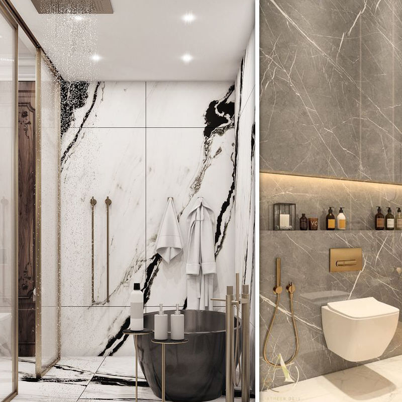 وینیل لوکس 100٪ محیط زیست سازگار کف ضد آب SPC 3mm 3.5mm 4mm 5mm PVC مدرن دیوار داخلی پوشش