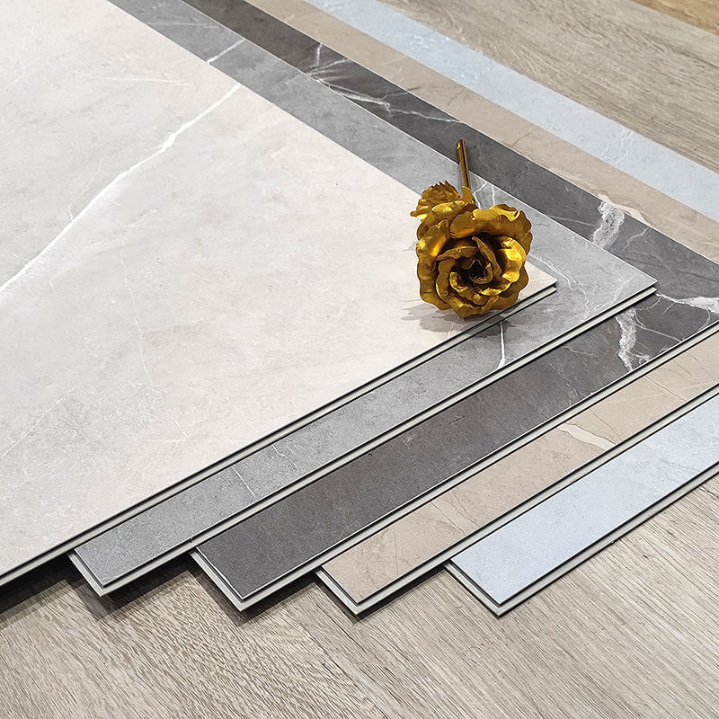 کارخانه مستقیم دوش سنگ مرمر پنل دیواری ترکیبی صفحه داخلی ضد آب مواد PVC SPC پنل دیواری