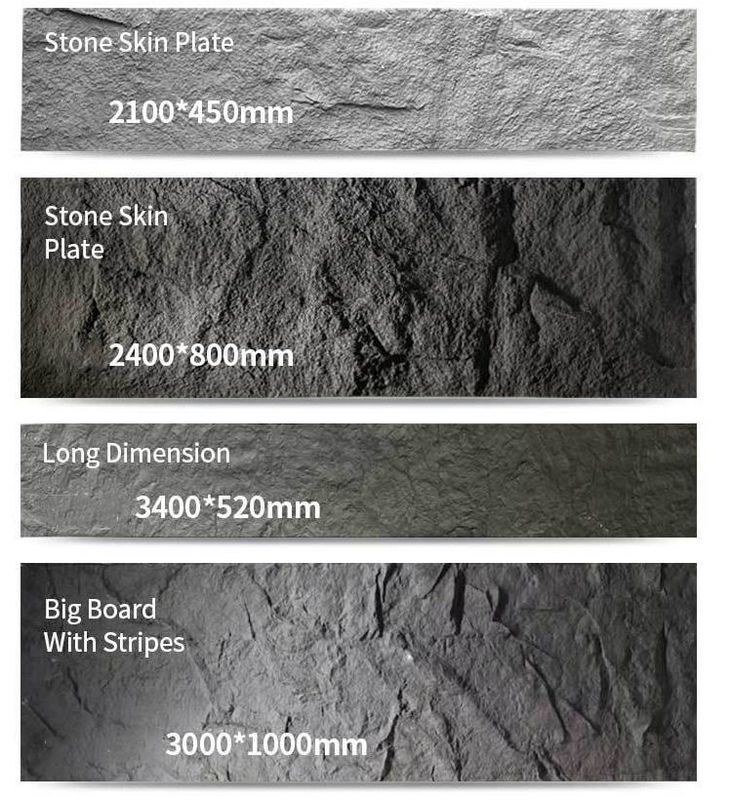 پانل دیواری سنگ PU پانل سنگ پلی اورتان پانل دیواری 3D پانل دیواری هیئت مدیره سنگ سنگ مصنوعی سبک