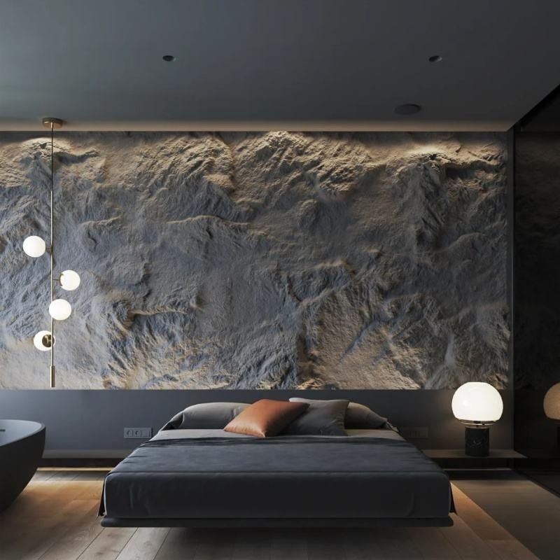 قیمت کارخانه سنگ فرهنگ مصنوعی سنگ فوم PU برای دکوراسیون دیوار پانل دیواری 3D