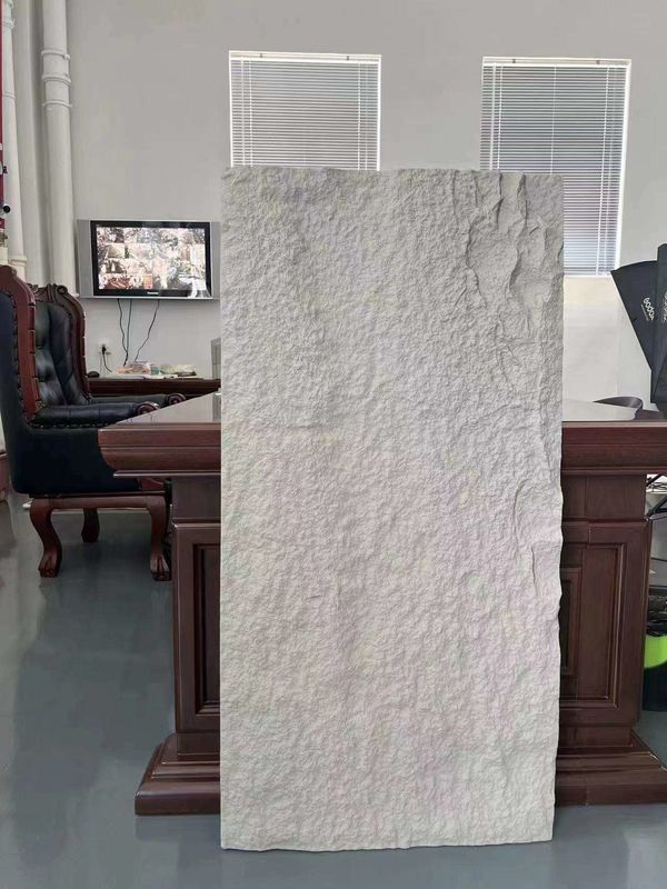 3D عمده فروش هنر داخلی بیرونی سنگ PU پلی اورتان سنگ مصنوعی پوشانده دیوار صفحه