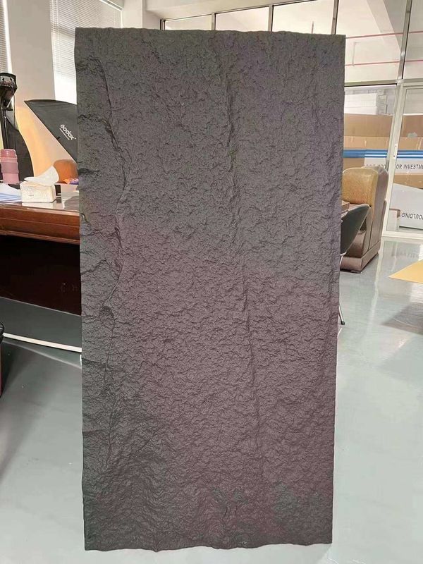 3D عمده فروش هنر داخلی بیرونی سنگ PU پلی اورتان سنگ مصنوعی پوشانده دیوار صفحه