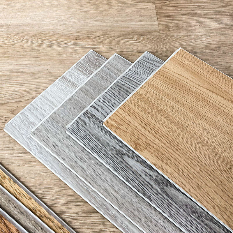 محیط زیست دوستانه مواد ضد آتش کاشی های چوبی کف کلیک pvc کف وینیل کفپوش spc برای داخلی