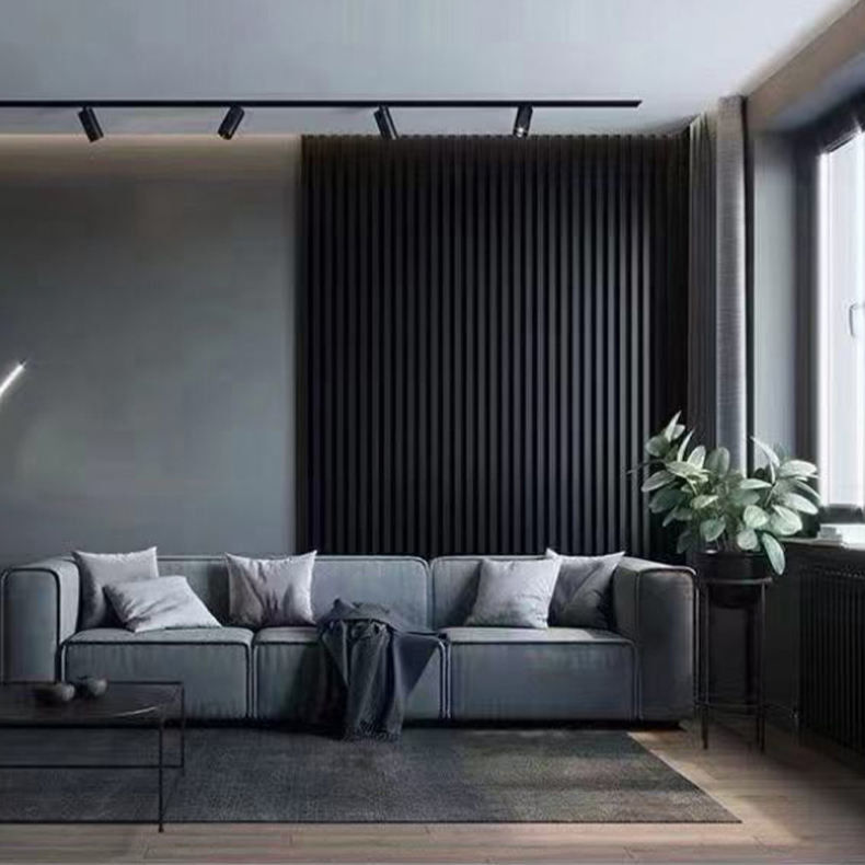 کارخانه عمده فروشی چوبی محیط زیست دیوار WPC PVC پلاستیکی دیوار تلویزیون دیوار برای داخلی در خارج از خانه رنگ های سفارشی