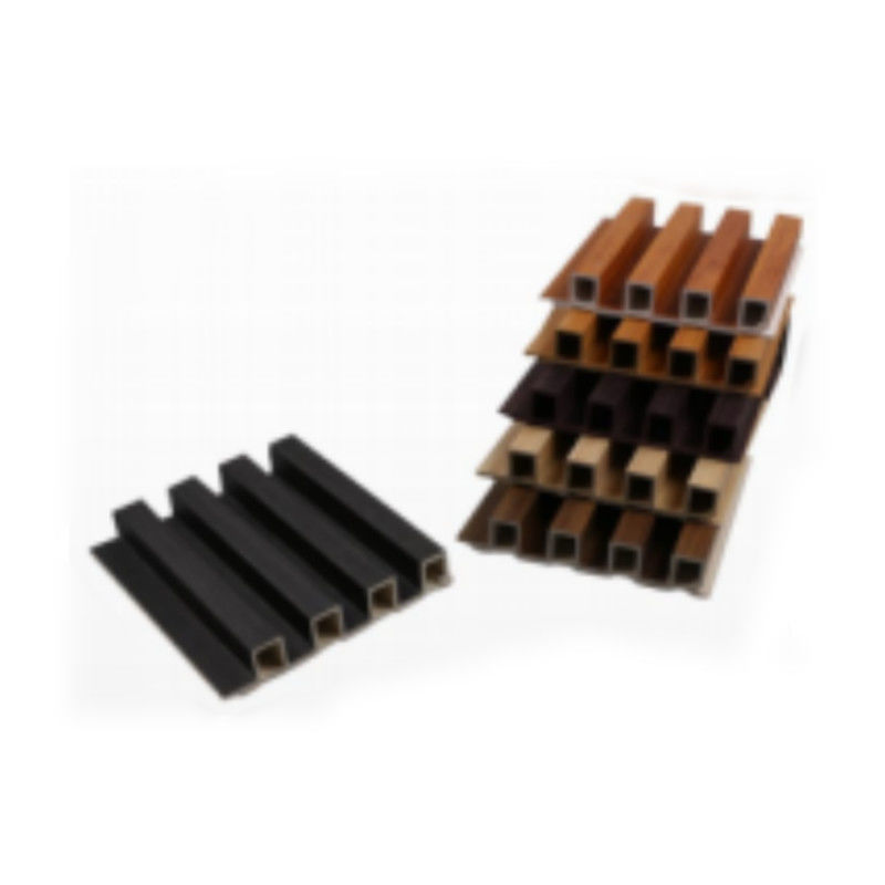 قیمت کارخانه در داخل ضد آب ضد آب چوب کامپوزیت دیواری لاورهای بیرونی WPC پانل های دیواری تزئینی