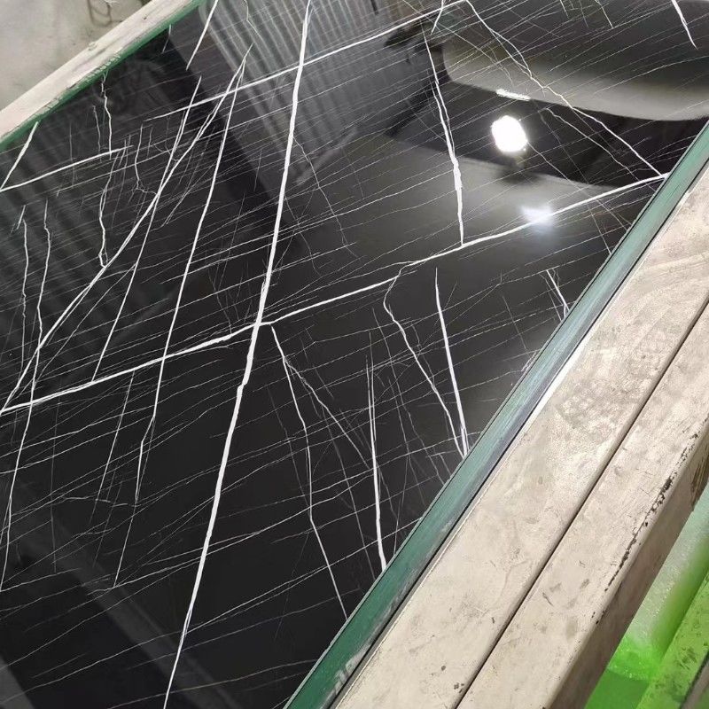 صفحه لایه بندی PVC UV Board 1220*2440mm دکوراسیون داخلی پانل پوشش دیواری مرمر