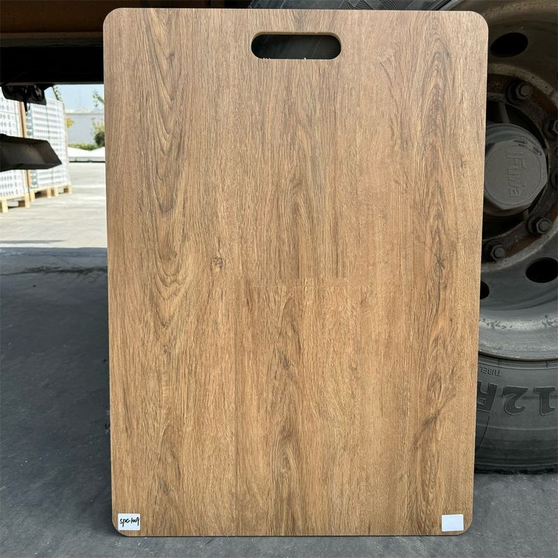 ضد آب 4mm 5mm 6mm خشکی دانه وینیل تخته کلیک قفل PVC پلاستیک کفپوش SPC برای داخلی