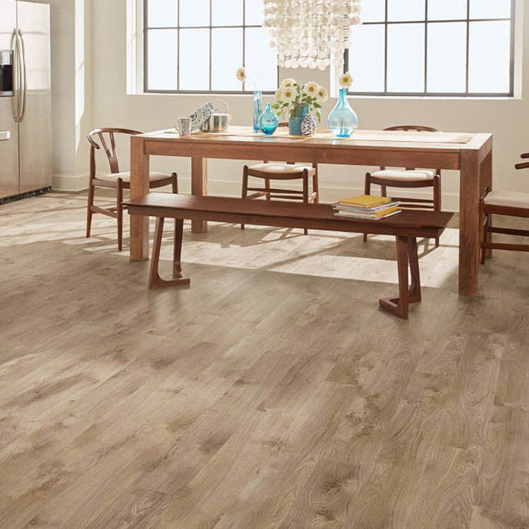 کاشی های تجاری وینیل رنگارنگ کف وینیل ضد آب لوکس 4mm 5mm 6mm کف وینیل