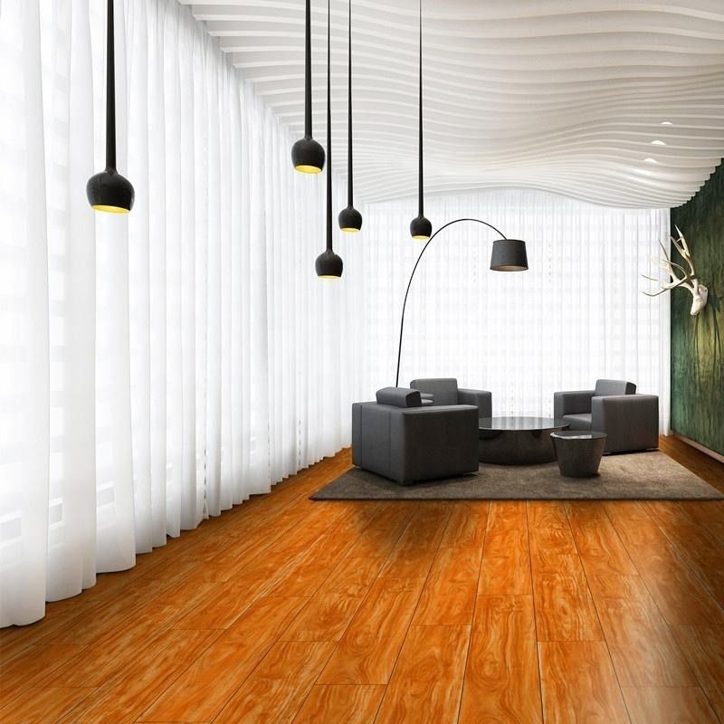 طراحی مدرن SPC کلک تخت وینیل کف ضد لغزش مقاوم به پوشیدن برای خانه / دفتر / هتل