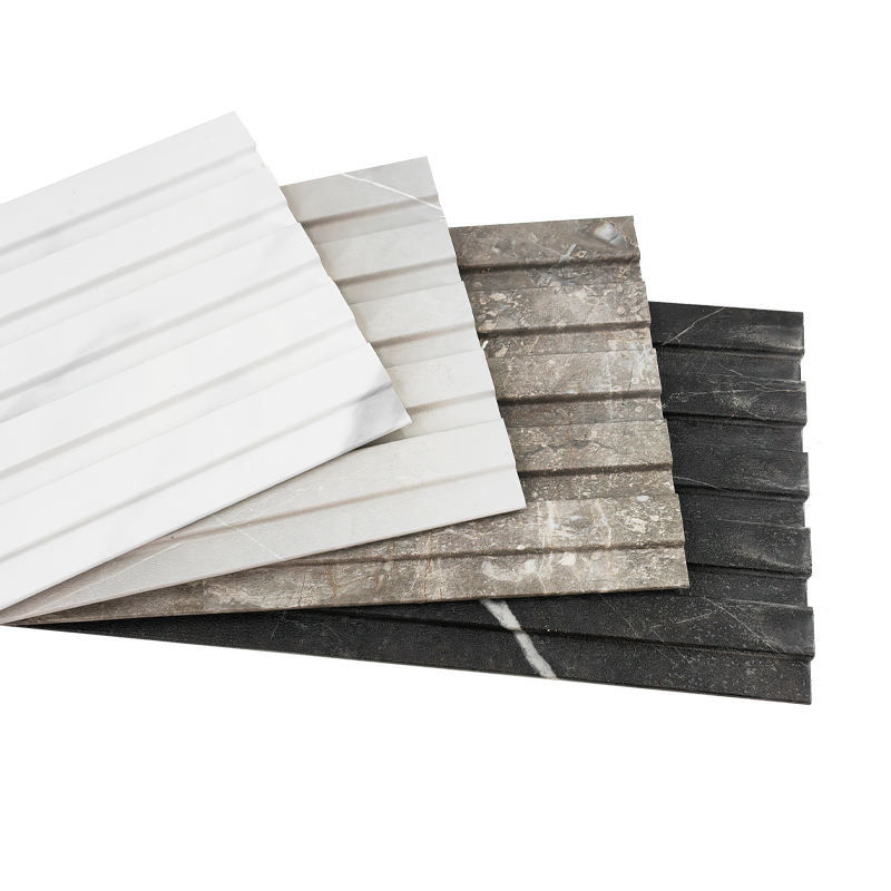 هنر داخلی مدرن لوور تزئینی 3d پانل های دیواری Wpc برای دیوار یا سقف و تلویزیون داخلی پانل پوشش PVC