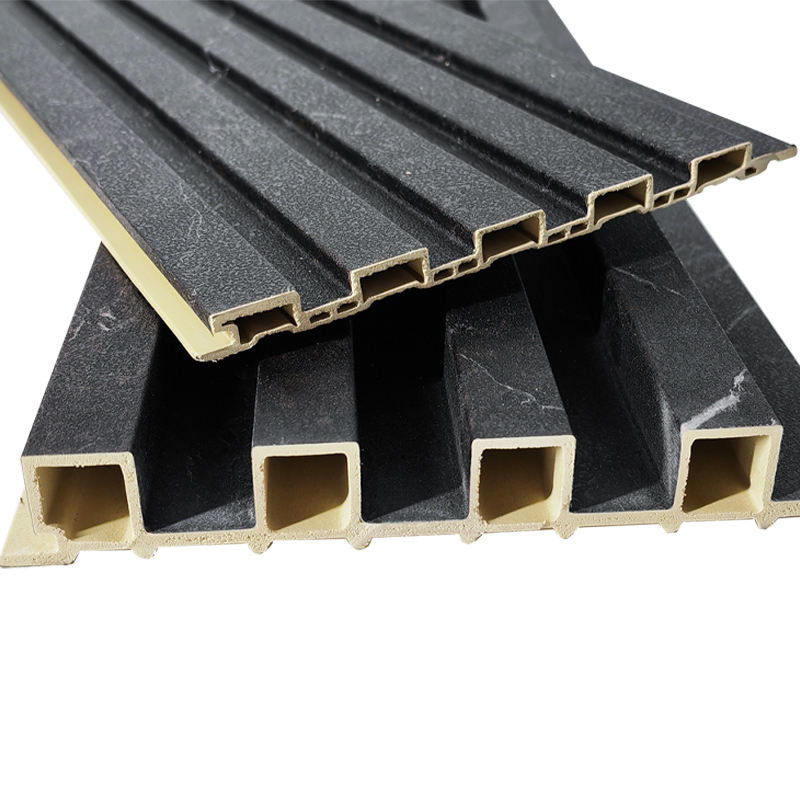 هنر داخلی مدرن لوور تزئینی 3d پانل های دیواری Wpc برای دیوار یا سقف و تلویزیون داخلی پانل پوشش PVC