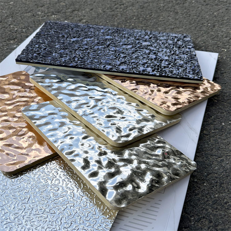 پنل دیواری تزئینی 3D دانه چوبی ضد آب بامبو زغال سنگ آسان نصب