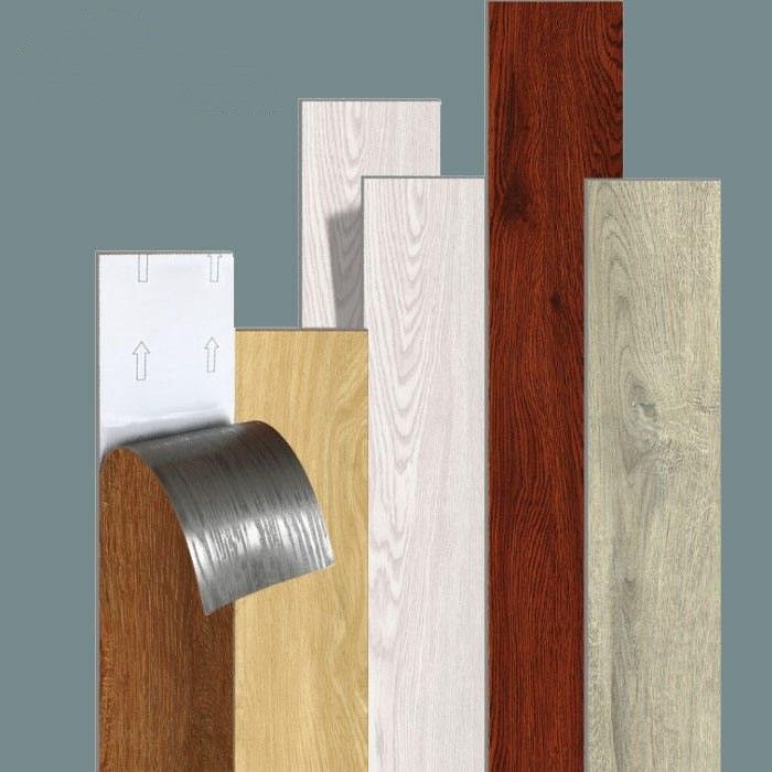 کفپوش پی وی سی ضد آب خود چسب، چسباندن کفپوش وینیل DIY برای دکوراسیون داخلی در ساختمان اداری