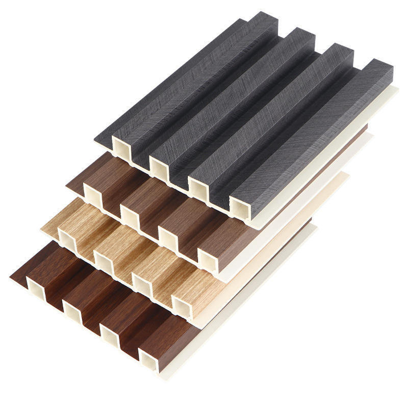 پنل دیواری چوبی WPC پنل دیواری WPC کامپوزیت داخل پنل دیواری فلوت