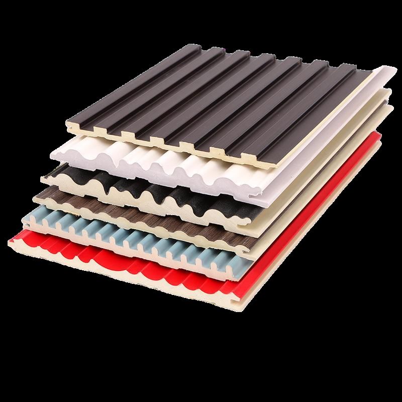 پنل دیواری چوبی WPC پنل دیواری WPC کامپوزیت داخل پنل دیواری فلوت