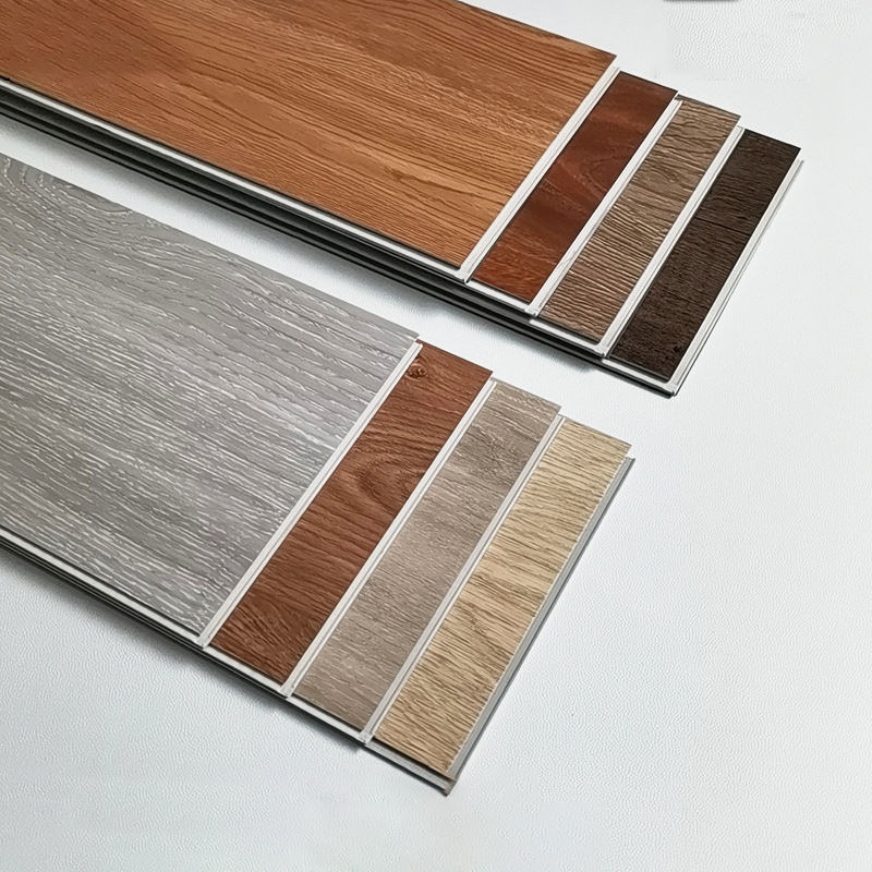 کفپوش وینیل SPC با ضخامت 4 میلی‌متر و 5 میلی‌متر، وینیل SPC ضد حریق، کفپوش وینیل SPC ضد آب PVC پلاستیکی برای داخل
