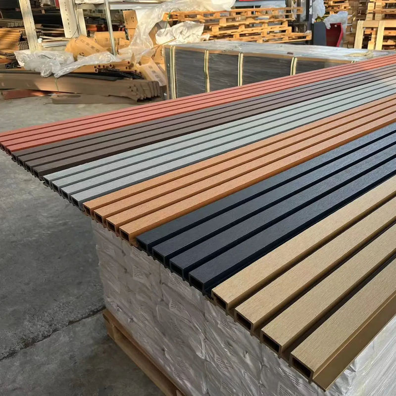 پوشش دیواری با کیفیت بالا Wpc بیرونی بیرونی کامپوزیت بیرونی Wpc پانل های پوشش دیواری بیرونی Wpc پوشش دیواری