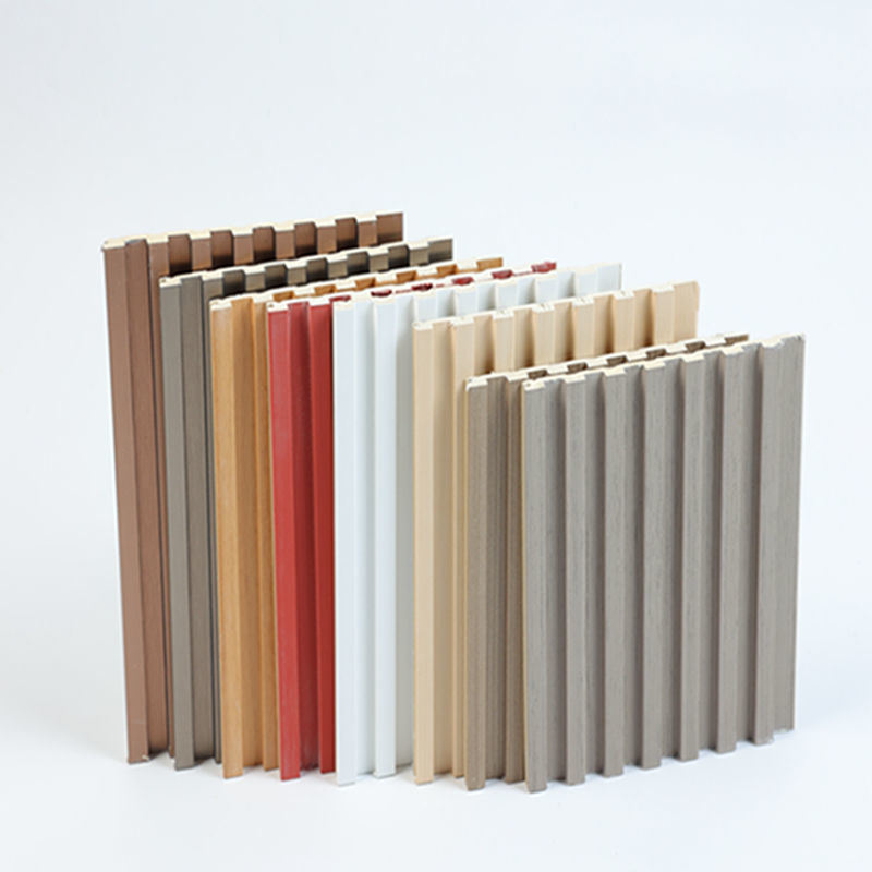 Modern WPC Outdoor Wall Panel Waterproof Fireproof Moisture Prooof Composite Siding Cladding for Household Entertainment