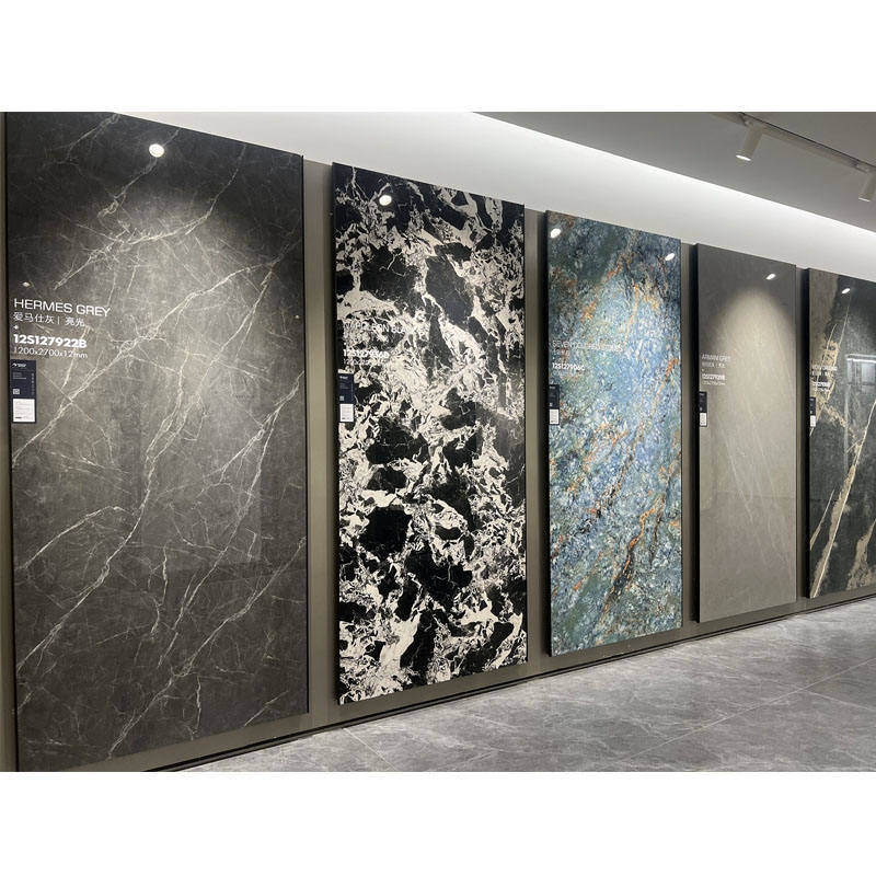 سنگ مصنوعی با ظاهر مرمر در ابعاد 3200*1600 میلی‌متر، انتخابی ایده‌آل برای کاشی‌های کف و پانل‌های دیواری داخلی