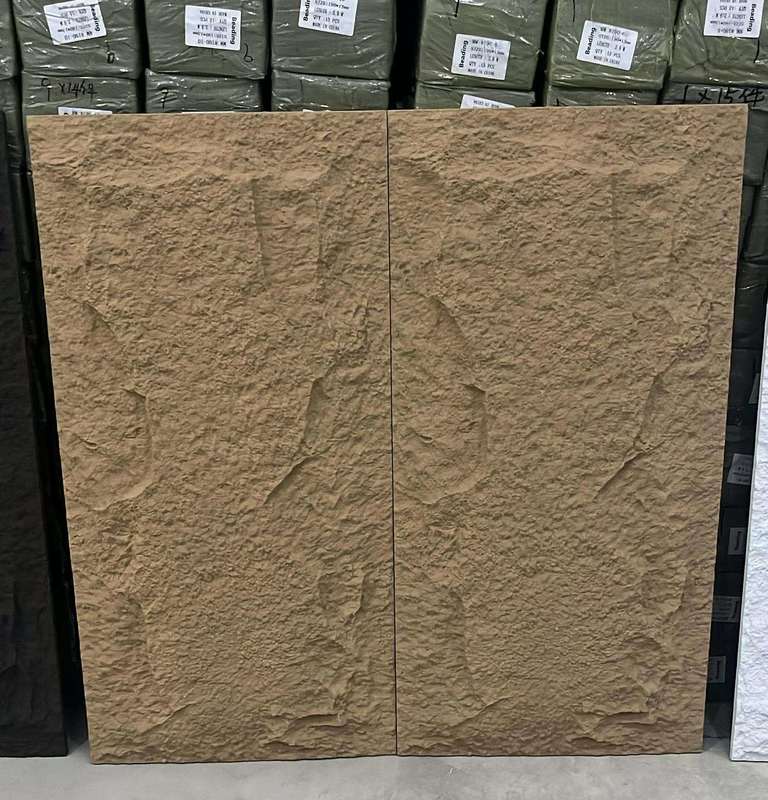 Modern PU Stone Wall Panels Boards Interior Exterior Waterproof Fireproof Moisture Proof
