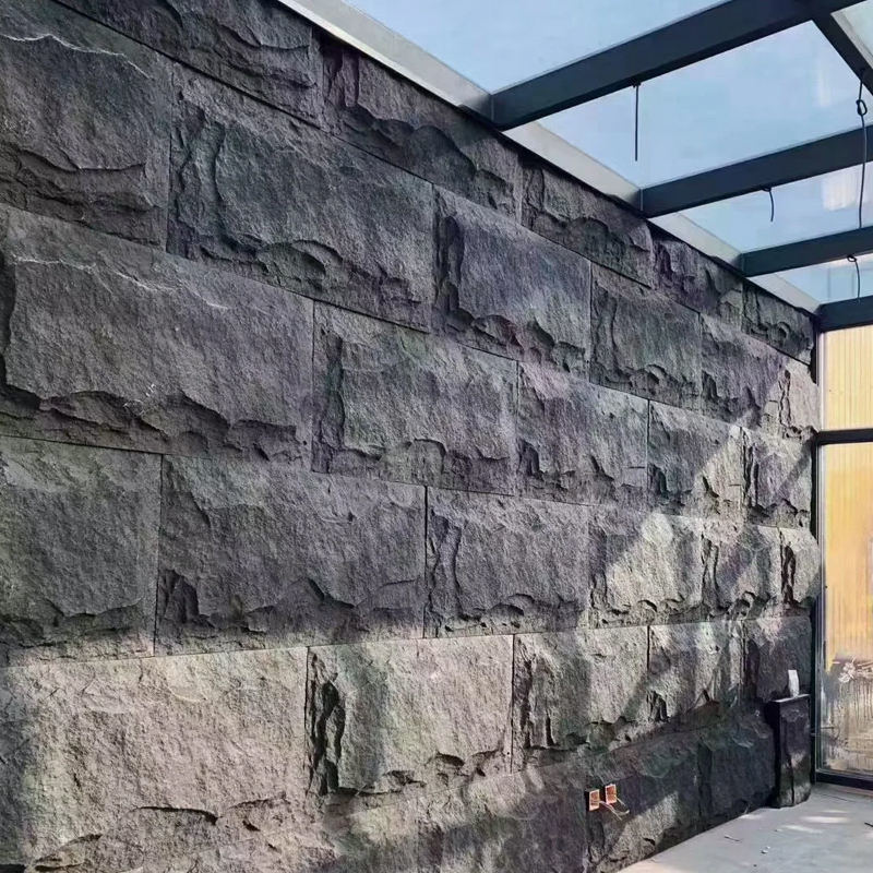 Modern Pu Stone Wall Pane Artificial Stone Faux Stone Panels For Wall Deco