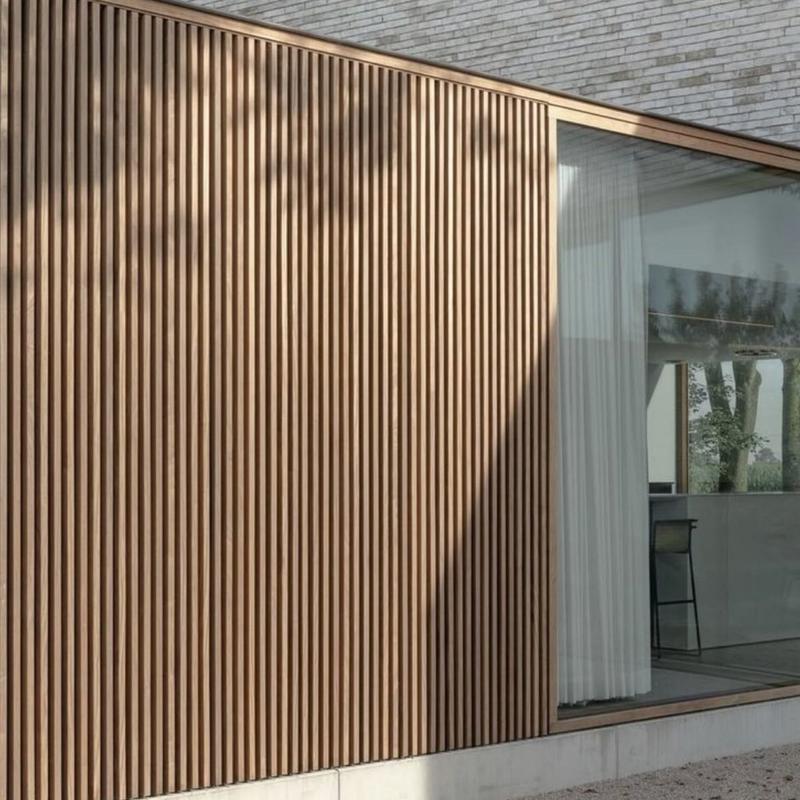 Easy Install Maintenance-free Waterproof ASA Plastic Composite Exterior Wall Cladding Panels Eco-Friendly Fireproof Features