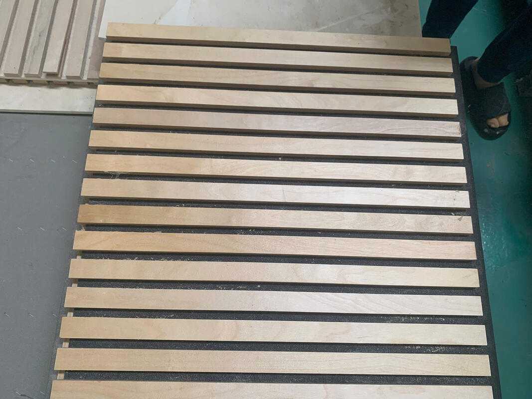 پانل های آکوستیک پانل های دیواری تخته های PET MDF دیواری آکوستیک برای مبلمان پانل های دیواری چوبی آکوستیک طراحی مدرن انعطاف پذیر