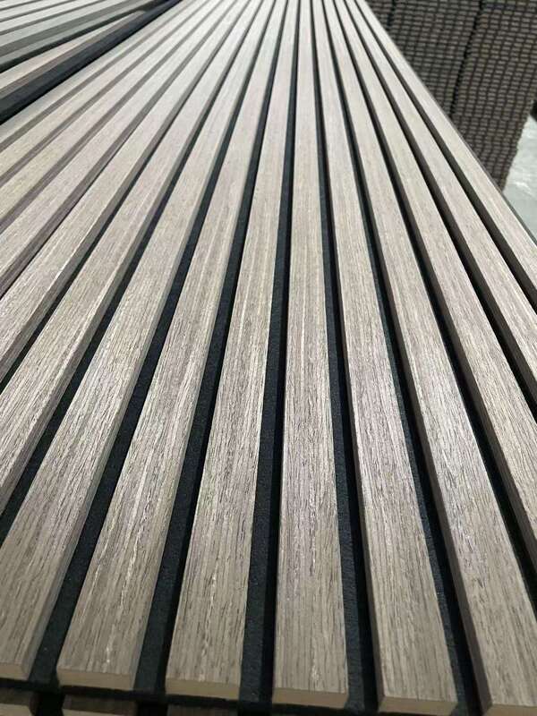 فروش داغ پانل های آکوستیک چوبی صفحه دیواری فلوت خانه دکوراسیون داخلی صفحه دیواری ضد صدا