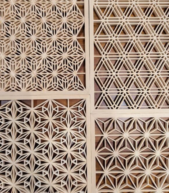 زیبایی شناسی سنتی تکنیک کار با چوب ترکیب قطعات چوبی با استفاده از هدیه های دست ساز کومیکو