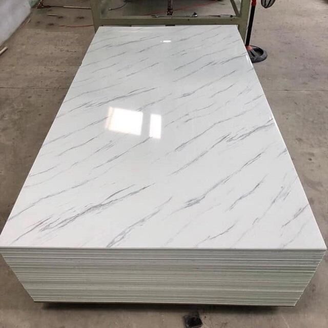 پانل دیواری PVC با کیفیت بالا با طرح سنگ مرمر UV ضد رطوبت و ضد آب WPC برای دکوراسیون هتل با بهترین قیمت