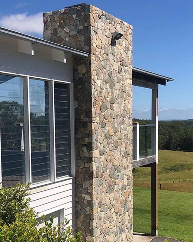 پوشش فنیر سنگ برای ستون حمام دیوار بیرونی و داخلی در پانل های سنگی کرالا