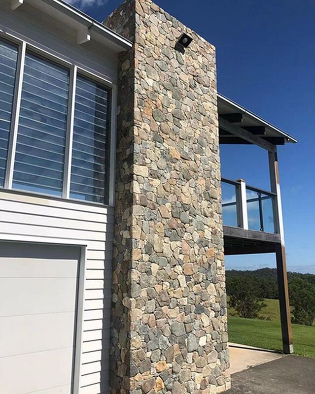 پوشش فنیر سنگ برای ستون حمام دیوار بیرونی و داخلی در پانل های سنگی کرالا