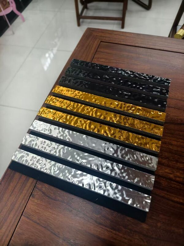 پانل های صوتی معتدل مدرن 3D آب ریپل سلت گرل ضد صدا برای استودیو هتل