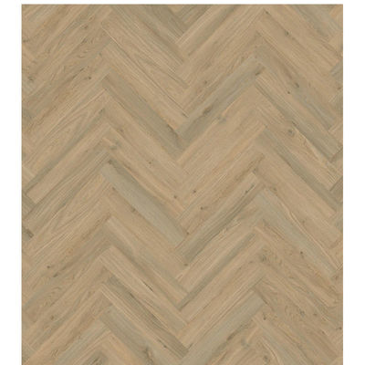 کفپوش 100% ویرجین 4.0mm-7mm Spc Herringbone Flooring Spc Lvt Click Flooring Multilayer