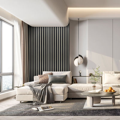 پانل دیواری WPC داخلی آپارتمان دوستدار محیط زیست بدون ضد پروانه فرمالدئید