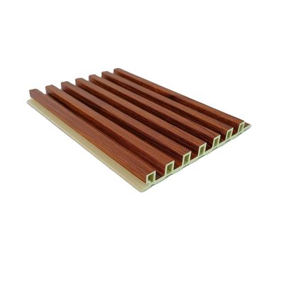 طراحی مدرن پانل دیواری WPC کیفیت بالا پوشش دیواری لوکس تلویزیون پس زمینه پانل دیواری