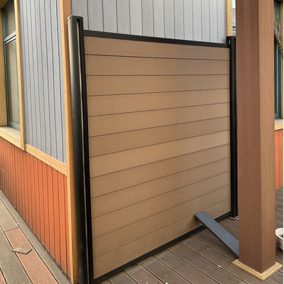 خانه های خصوصی در فضای باز WPC در فضای باز حصار باغ پنل های حصار ترکیبی