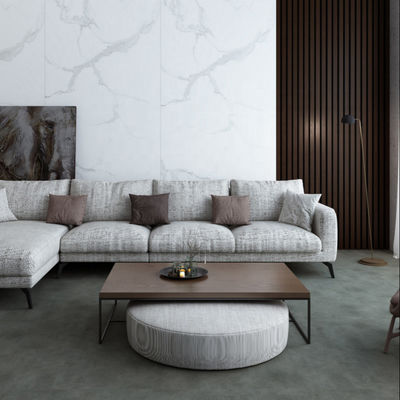 ضد آتش تخته جامد دیواری پنل ضد آب پلاستیکی 1220 * 2440mm SPC دفتر دیوار مسکونی