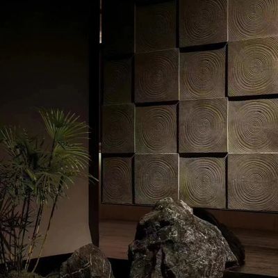 پانل سنگ سبک PU پانل سنگ مصنوعی پلی اورتان 3D پانل دیوار