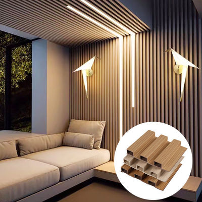 فابریکه دکوراسیون داخلی پوشش PVC پوشش دیوار WPC داخلی پانل دیواری فلوت