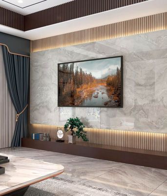 فروش داغ پانل دیواری زغال سنگ بامبو جامد 1220 × 2800 میلی متر ضد آب کامپوزیت سنگ مرمر دانه بامبو