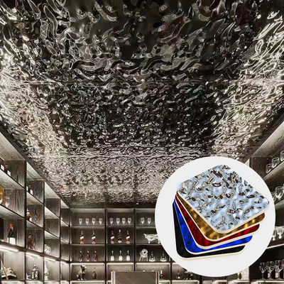 بامبو زغال سنگ آب موج دار فلش چوب فلش کربن فلش کریستال بامبو چوب فیبر دیواری